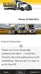 Mobile Screenshot of idealdrivingschool.com.au